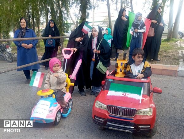 رژه خودرویی کودکان امام رضایی 