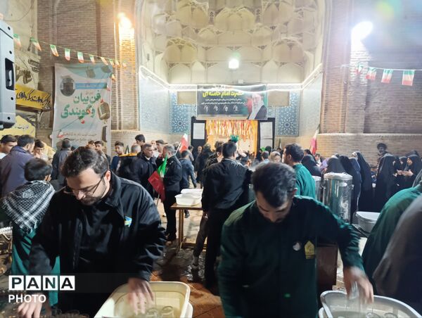 چایخانه فاطمه الزهرا (س) در حسینیه امام خمینی (ره) نیشابور
