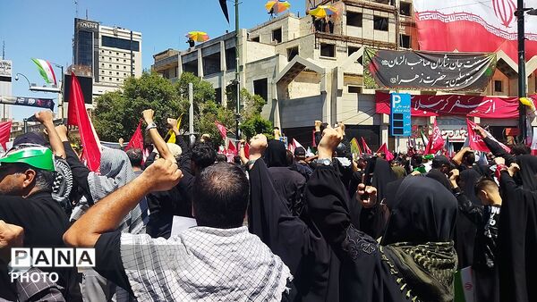 پیش به سوی تشییع رهبر شهیدمون-۲