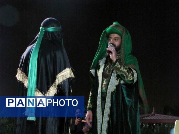 تعزیه خوانی در شهرک شهید بهشتی منطقه ۱۴ تهران در شب‌های محرم