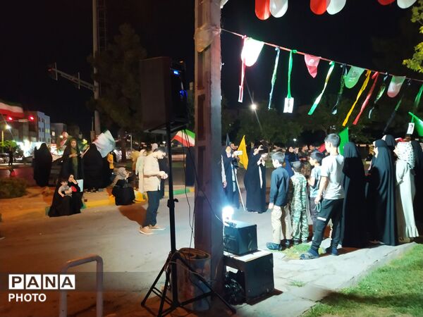 تجمعات شبانه پرشور در چهارراه هدایت مشهد