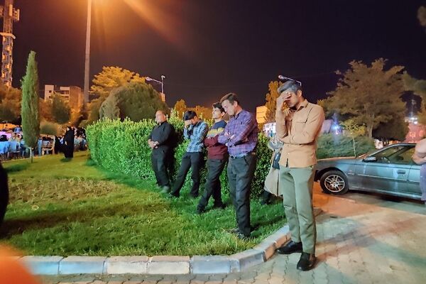 مراسم یادبود شهدای خدمت در شهرستان نیشابور