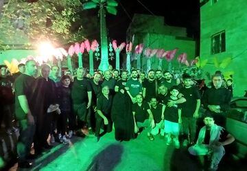 سوم امام حسین (ع) در هیات مریدان حضرت قاسم (ع)