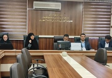 برگزاری جلسه طرح روستای باسواد در آموزش و پرورش ناحیه یک شهرری