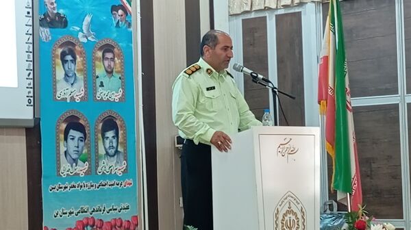 تغییر سکاندار فرماندهی نیروی انتظامی شهرستان بن