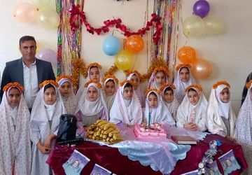 جشن تکلیف در روستای سراب غضنفر و شکوفایی ایمان