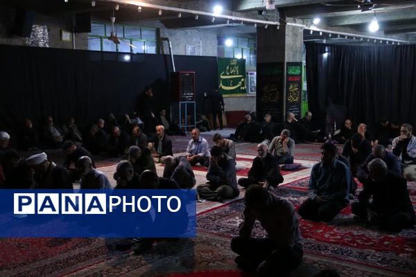 عزاداری شهادت امام جعفر صادق (ع) در آبیک 