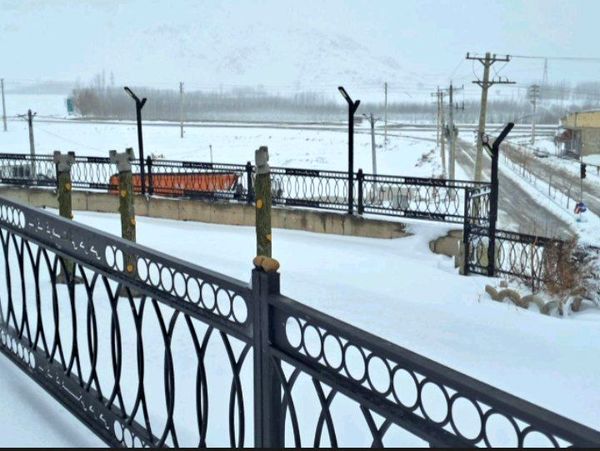 برف زمستانی، مهمان شهرستان کیار