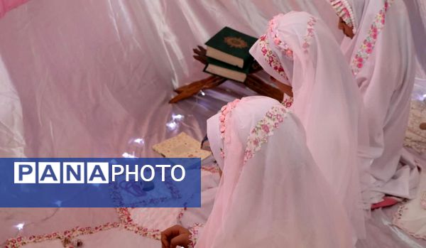 نخستین روز اعتکاف دانش‌آموزی ناحیه ۳ کرج در مسجد حضرت خدیجه(س)