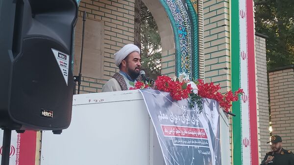 مراسم غبارروبی لاله زار شهرستان نیشابور به مناسبت گرامیداشت هفته معلم 