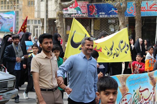 راهپیمایی روز جهانی قدس در شهرستان چناران