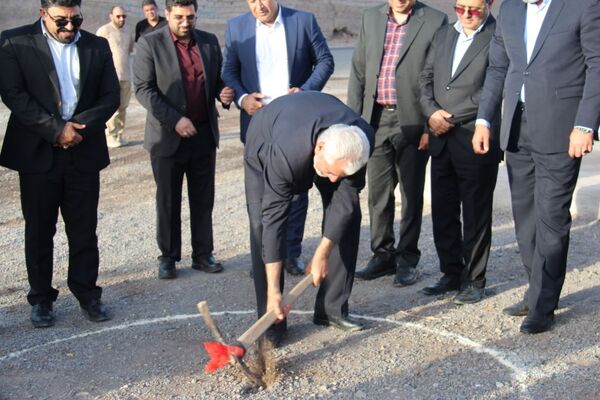 افتتاح و کلنگ‌زنی چندین طرح عمرانی در شهرستان بم 