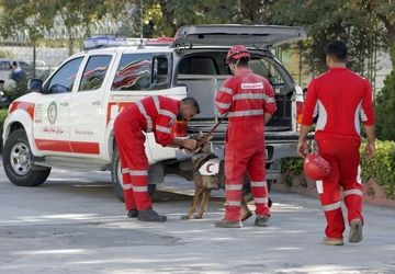 مانور تخلیه، امداد و نجات مصدوم اضطراری در دانشگاه فرهنگیان استان گلستان