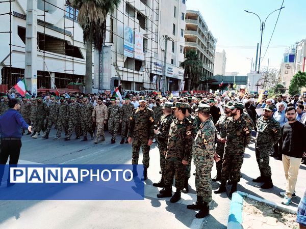 راهپیمایی روز قدس در بوشهر