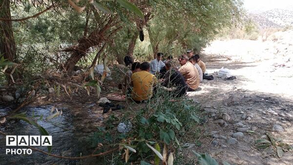 اردوی یک‌روزه طرح اوقات فراغت تابستانه دانش‌آموزان روستای تمنک به همت بسیج دانش‌آموزی