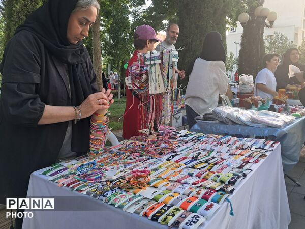 پویش «تکیه گاه» در پارک باغ ایرانی کرج 