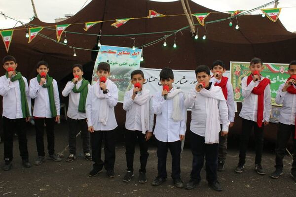شادپیمایی خانوادگی جشن نیمه شعبان در قم