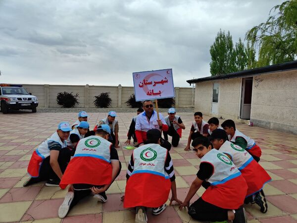 برگزاری دوازدهمین دوره المپیاد دادرس هلال احمر کردستان