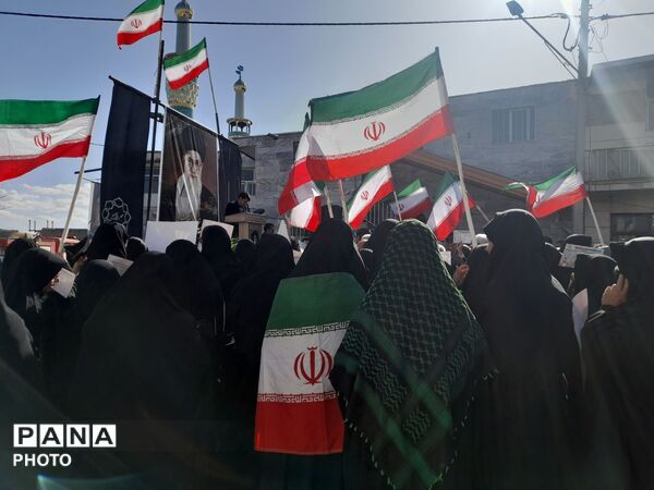 تجمع مردم جوکار در سوگ شهادت رهبر عزیز امت اسلامی