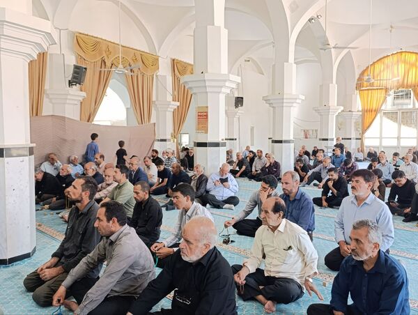 نماز عبادی سیاسی جمعه به امامت امام جمعه موقت شهرستان خلیل آباد