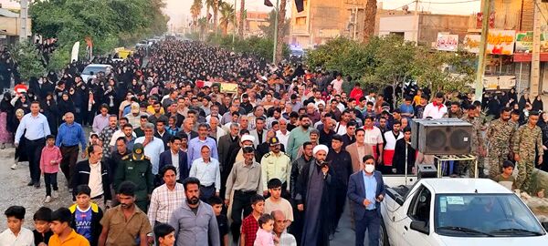 فاریاب در سوگ شهید گمنام