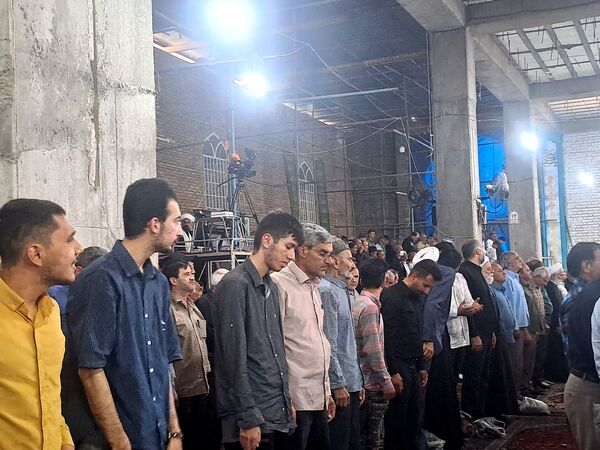 نماز جمعه در دهه سوم محرم در نیشابور