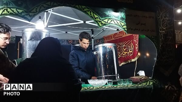 سقاخانه قمر بنی هاشم در هفدهمین روز از سال ۱۴۰۵ 