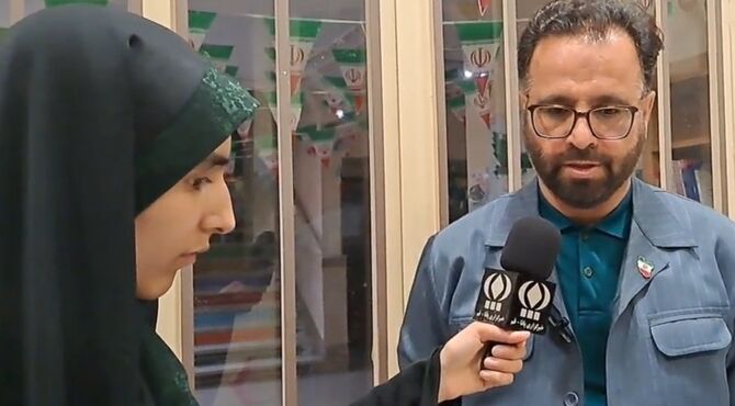جشن غدیر در دبیرستان کوثر شهر کهک 