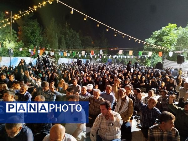 مراسم گرامیداشت سرداران شهید حمله تروریستی رژیم صهیونسیتی 