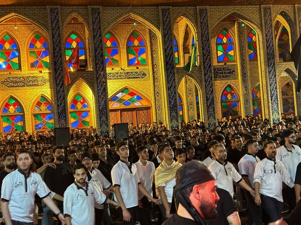 مراسم عزاداری شب تاسوعای حسینی در آمل