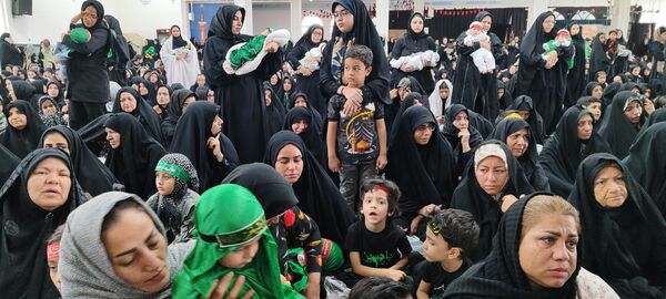 همایش شیرخوارگان حسینی در شهرستان کاشمر