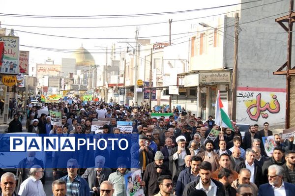 تجدید بیعت مردم بهبهان با انقلاب اسلامی در حماسه ۹ دی