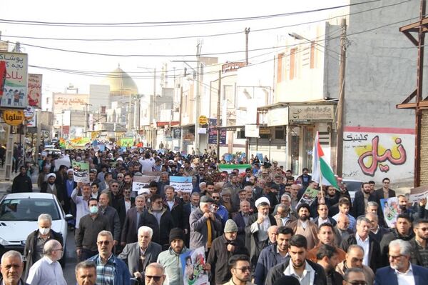 تجدید بیعت مردم بهبهان با انقلاب اسلامی در حماسه ۹ دی