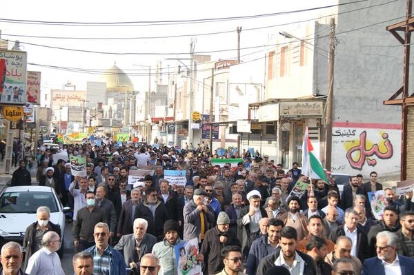 تجدید بیعت مردم بهبهان با انقلاب اسلامی در حماسه ۹ دی