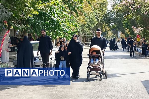 راهپیمایی اربعین در شهریار؛ اشک، عشق و ارادت به امام حسین(ع)