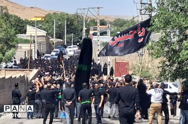 جلوه‌های عزاداری در روستای ورجان