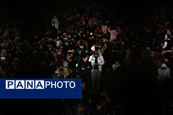 مراسم احیاء سومین شب قدر در مسجد مقدس جمکران