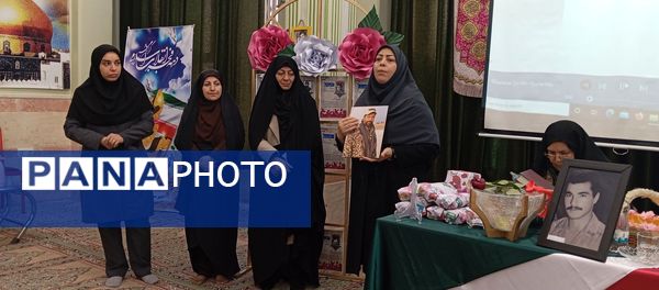 برگزاری یادواره شهدا در آموزشگاه دخترانه فاطمیه ملارد 
