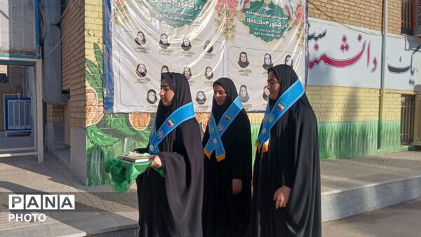 آیین بازگشایی مدارس در ساوه با طنین عطر ایثار و حماسه 