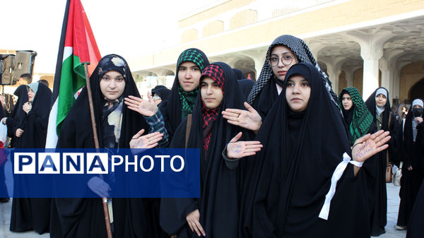 جلوه‌هایی از حضور نوجوانان قمی در رزمایش شکوه اقتدار 