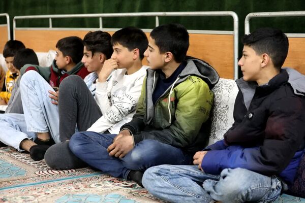 مراسم جشن و احیای نیمه شعبان در مسجدالرضا اشکذر