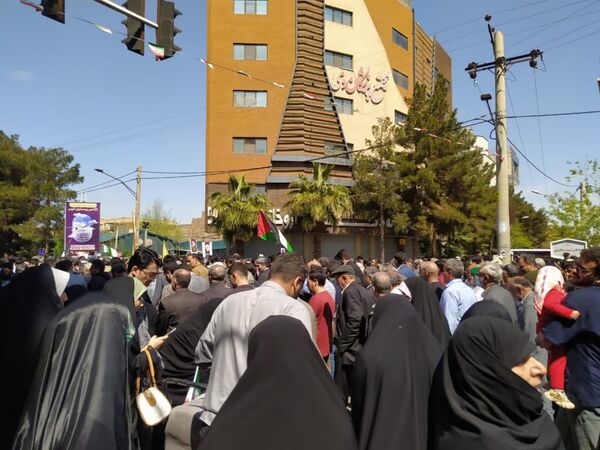حضور پرشور مردم دارالمؤمنین کاشان در راهپیمایی روز قدس
