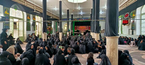 همایش بزرگ شیرخوارگان حسینی در شهر جعفریه