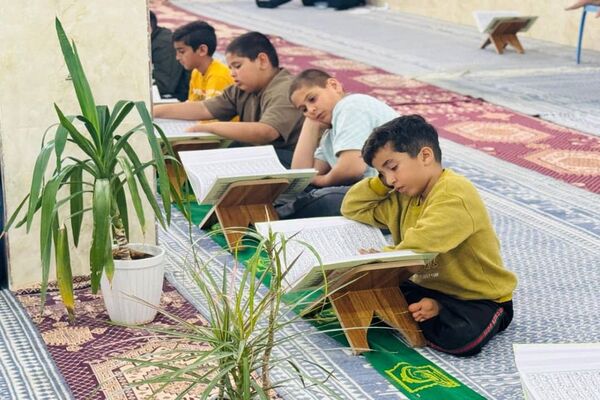 ترتیل خوانی قرآن کریم در شبانکاره