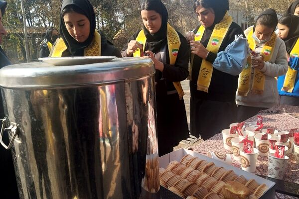 برگزاری اردو تمشک با حضور دانش‌آموزان منطقه کهریزک 