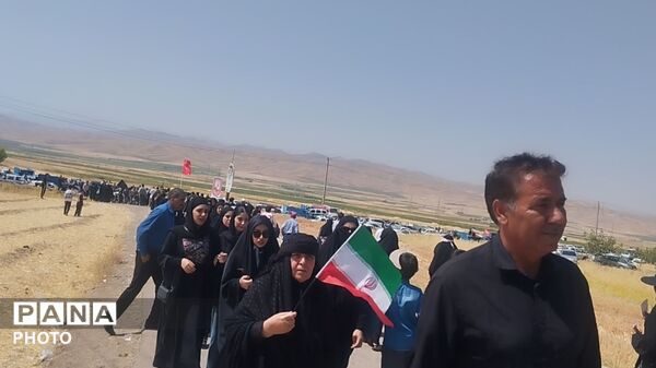 نوای جاماندگان در جاده عشق؛ طنین نام حسین (ع) در مسیر پیرکه تا پیرمحمدشاه