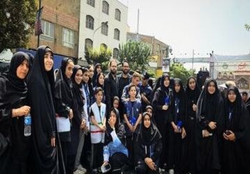 خبرنگاران پانا ، روایتگر شور اربعین پایتخت