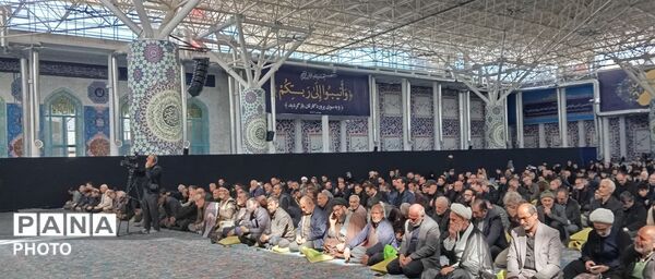 مراسم سوگواری مردم ولایتمدار و عزادار کرج