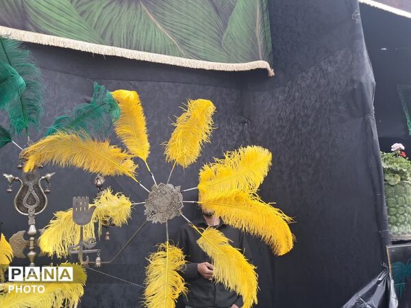حضور پرشور مردم در عزاداری ابا عبدالله الحسین در روستای حسنکدر 