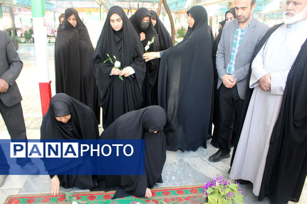 تجدید میثاق جودوکاران قم با شهدا